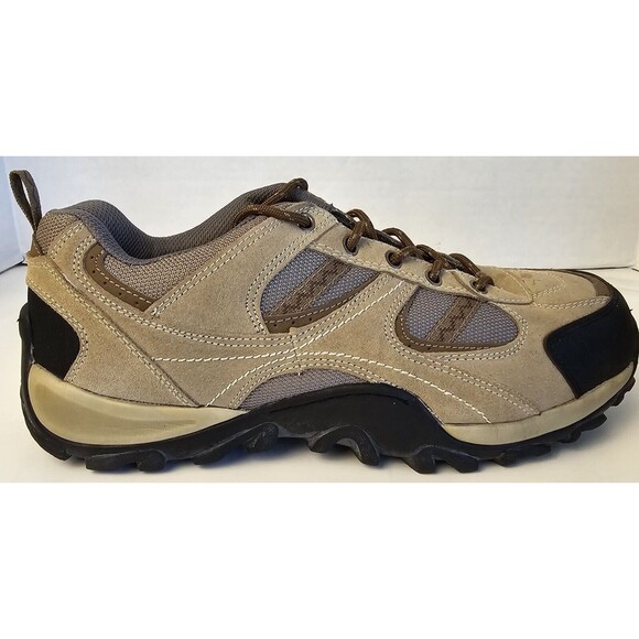 BRAHMA For Her Steel Toe Leather Safety Work or Hiking Shoes Khaki Women Size 12 - Picture 4 of 10